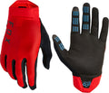 FOX Flexair Ascent gloves Flo red medium