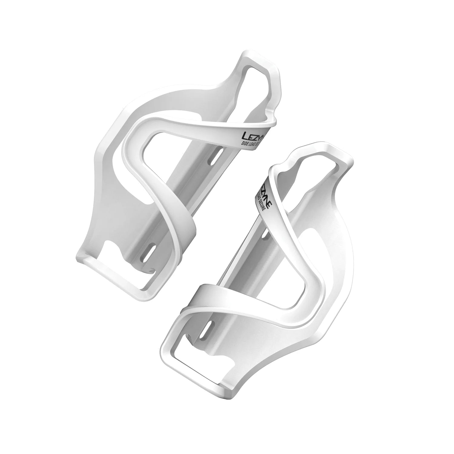 LEZYNE Bottle Cages Left/Right Pair White