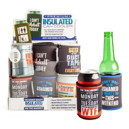MDI Insulated Premium Can Cooler Assorted