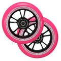 ENVY 100mm Wheels (Pair) Black/Pink