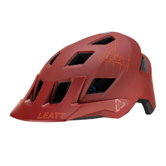 LEATT MTB Helmet 1.0 V23 Lava Large(59-63cm)
