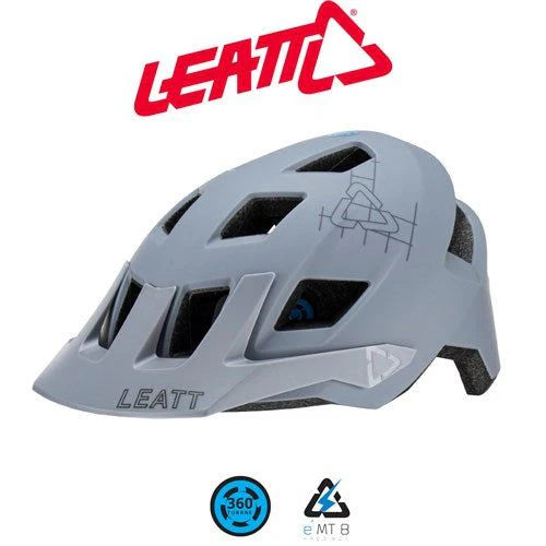 LEATT MTB Helmet 1.0 V23 Titanium Large(59-63cm)