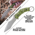 REAPR Slamr fixed Survival 4 3/4" Blade