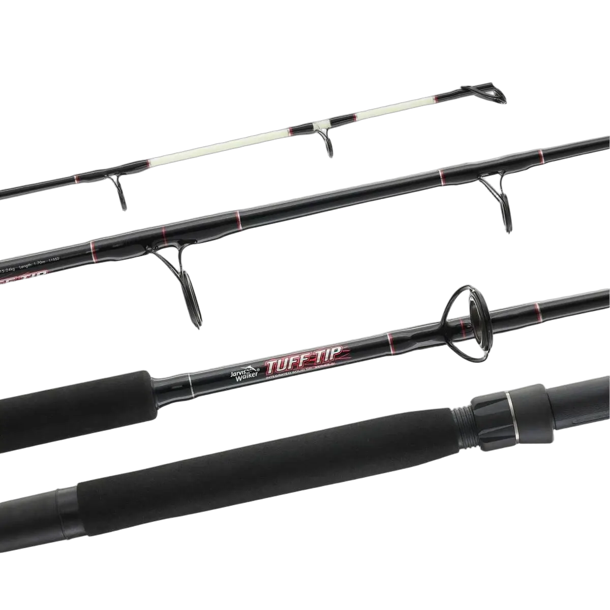 JARVIS WALKER Tuff Tip Rods Boat 15-24kg 5'6"