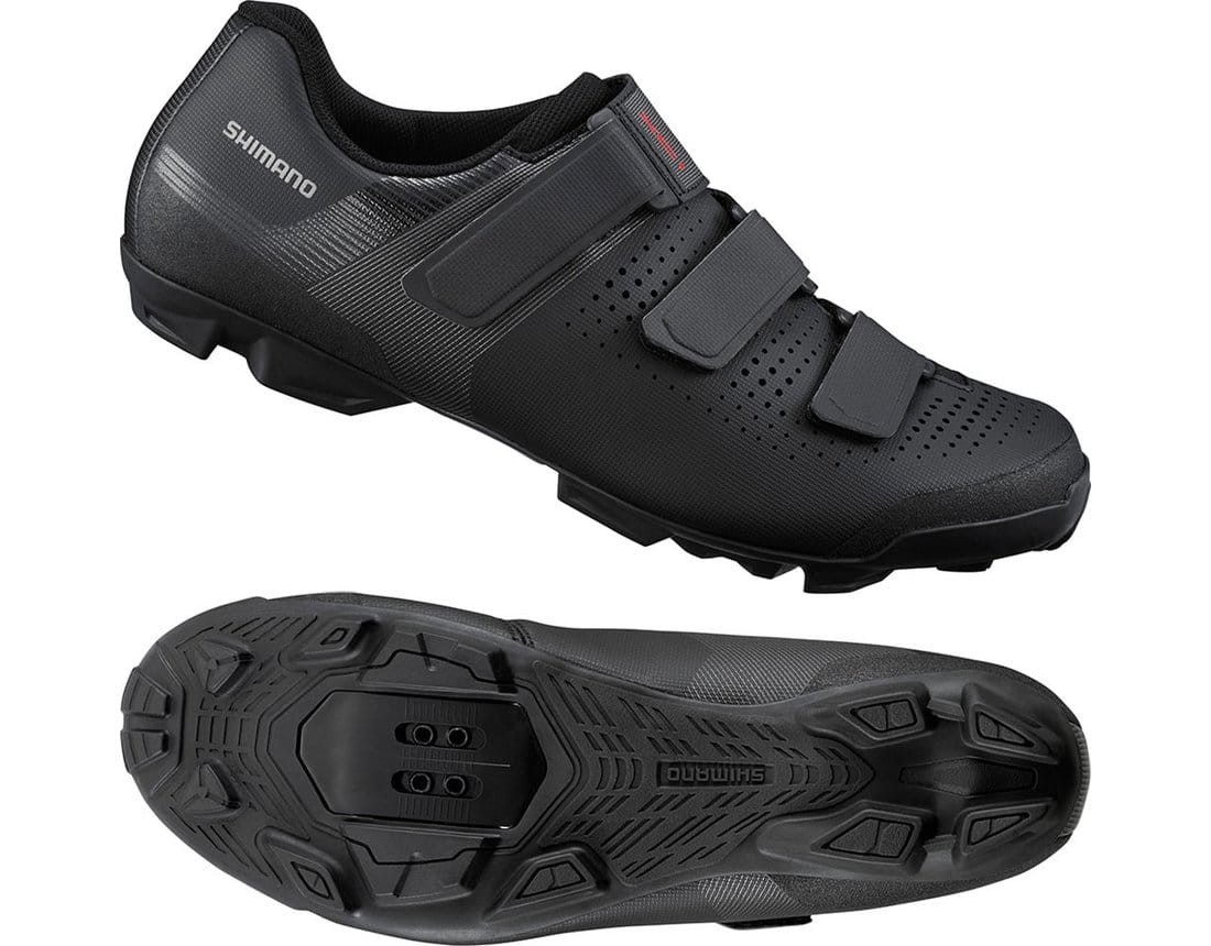 SHIMANO SH-XC100 Mens MTB XC/CX Shoes Black 48