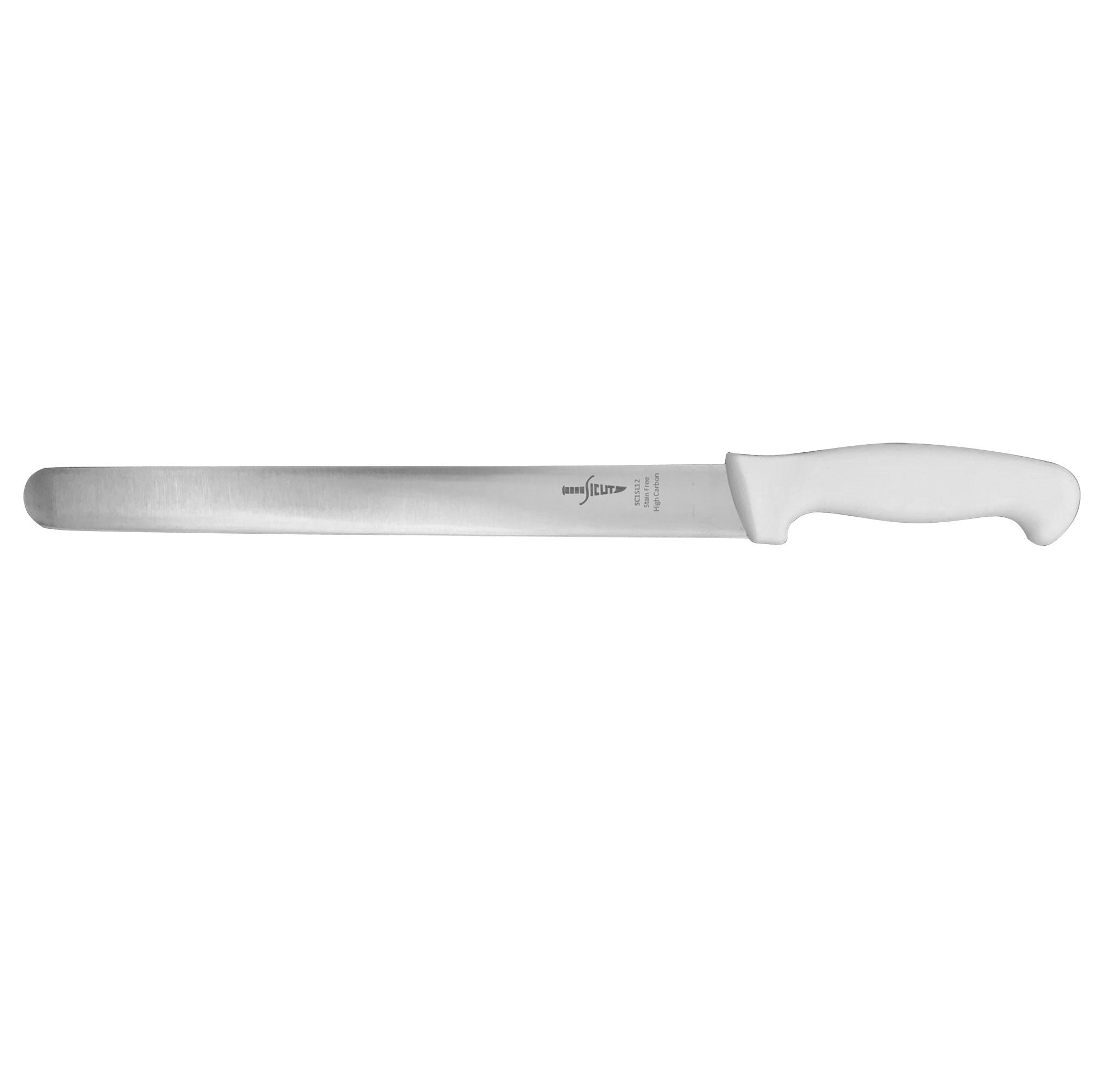 SICUT Knives 12" Slicing White Handle