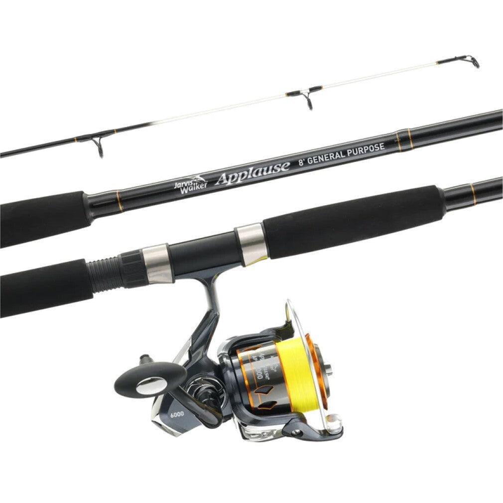 JARVIS WALKER Applause Rod Combo Gen Purpose 4-10kg 8'0"