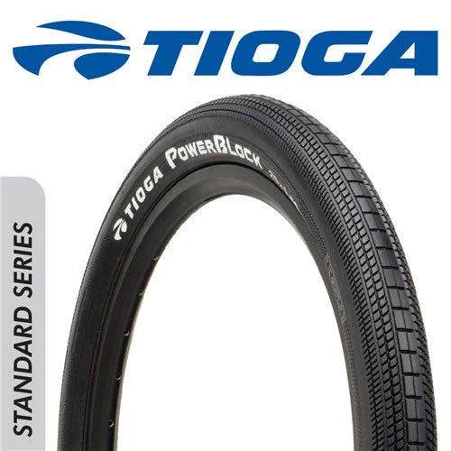 TIOGA BMX Race Tyres Powerblock 20 x 1.40
