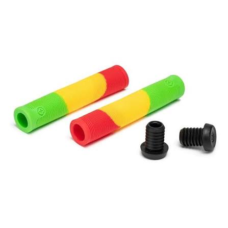 SALTPLUS XL BMX Grips Rasta