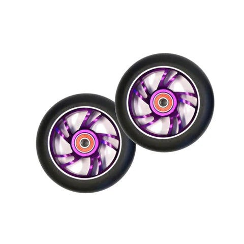 BULLETPROOF 110mm Hollow Core Wheel Purple