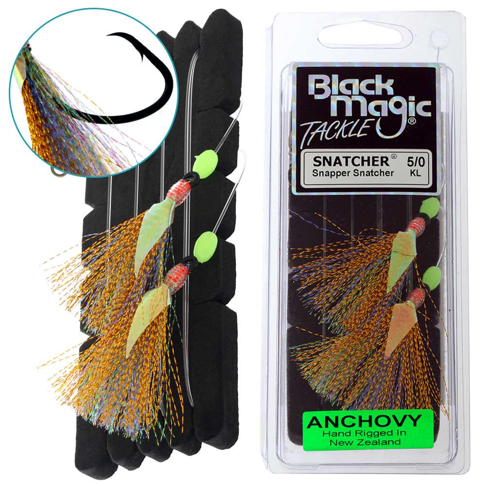 BLACK MAGIC Snatcher Rigs Anchovy 5/0