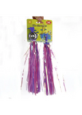 BIKES UP Kids Bike Streamers Pink/Purple/Neon Purple