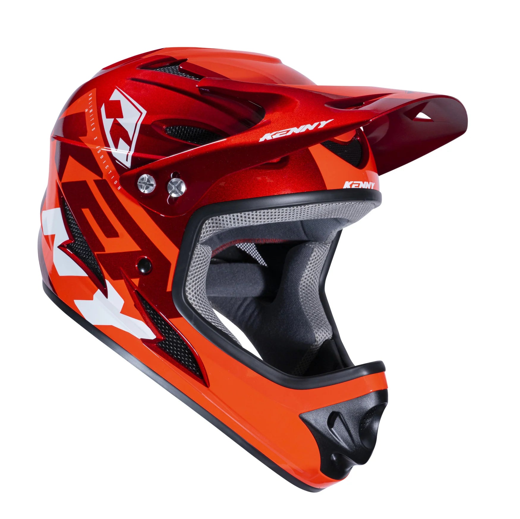 KENNY Downhill/BMX F/F Helmet Red XLarge