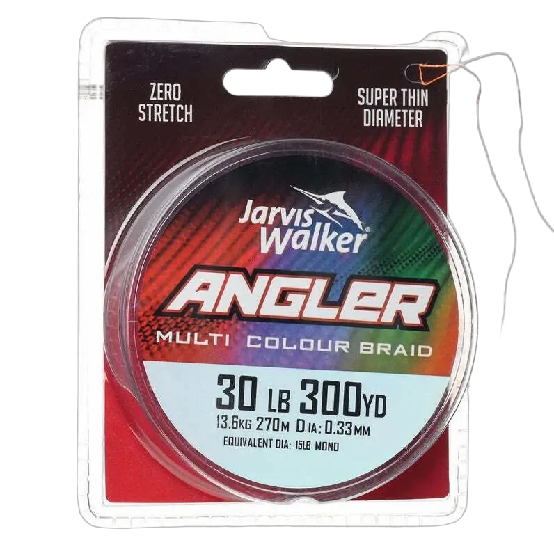 JARVIS WALKER Angler Braid Multi 30lb