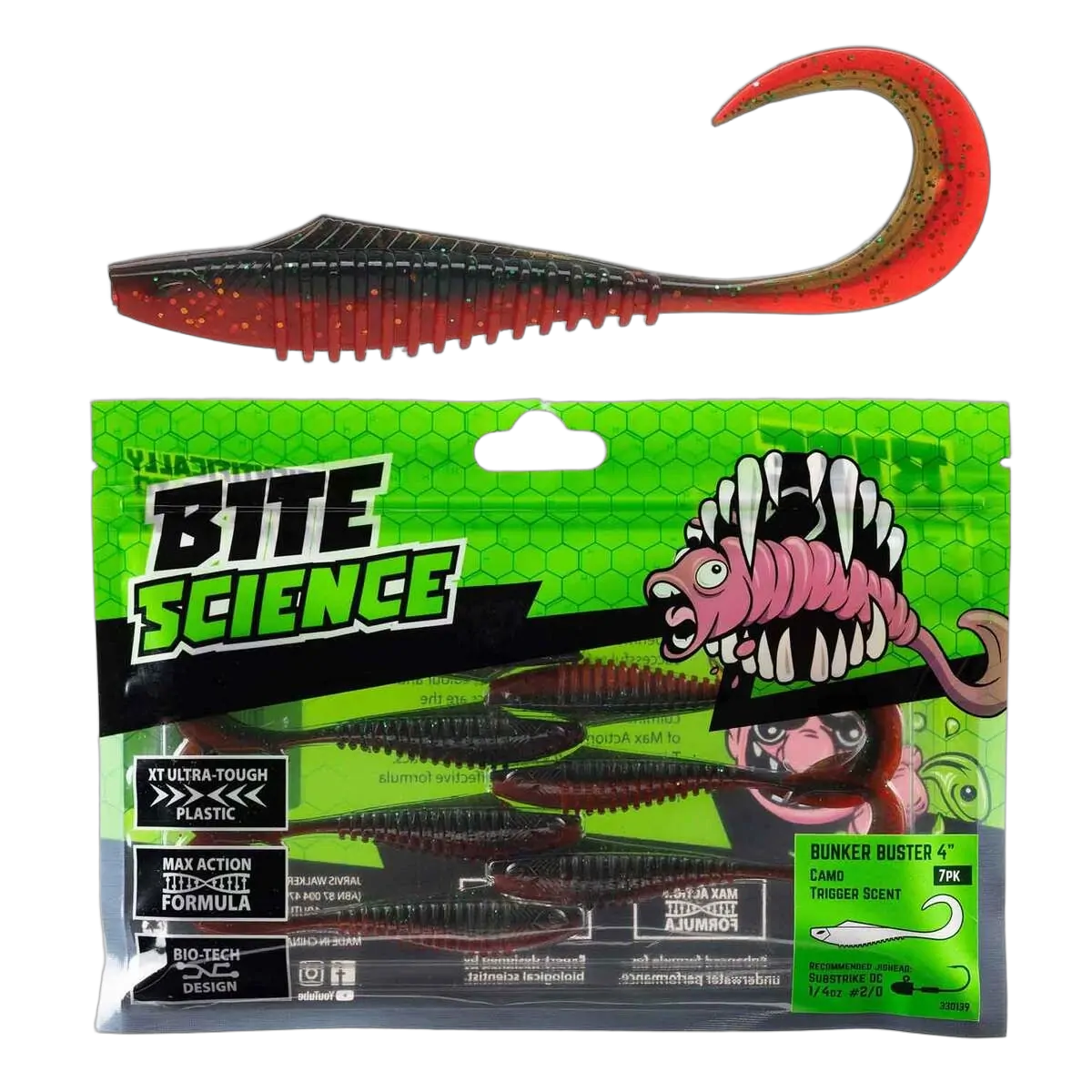 BITE SCIENCE Bunker Buster Camo 4"