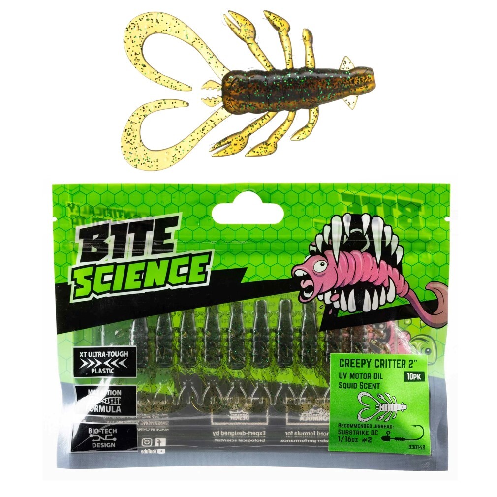 BITE SCIENCE Creepy Critter UV Motor Oil 2"