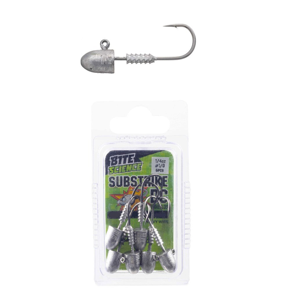 BITE SCIENCE DC Jig Heads 1/4oz 1/0