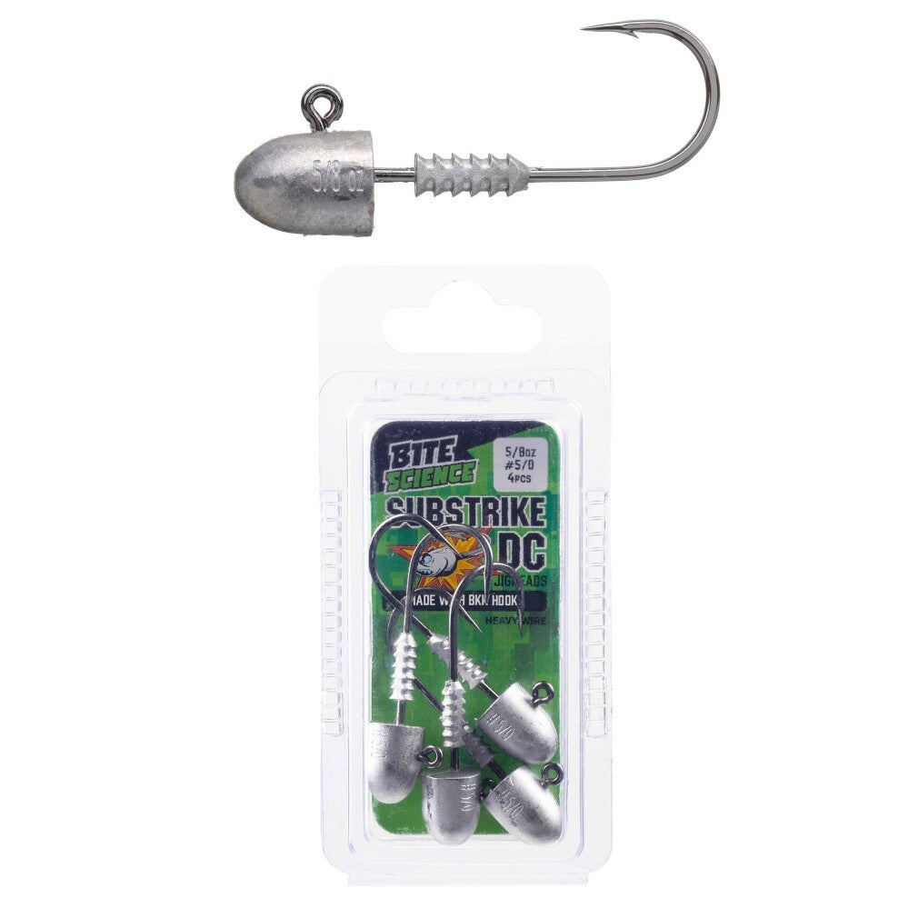 BITE SCIENCE DC Jig Heads 5/8oz Sz 5/0