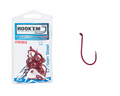 HOOKEM Octopus Beak Red Hooks 7/0