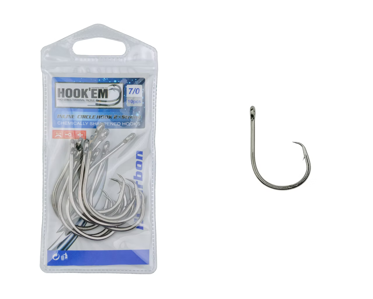 HOOKEM Octopus Circle Hooks 7/0