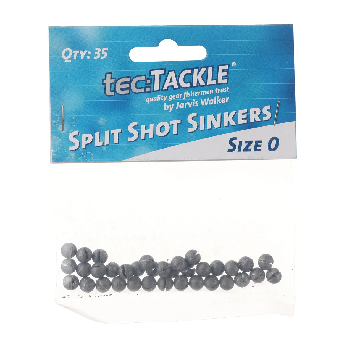 JARVIS WALKER Split Shot Sinker Pack sz0