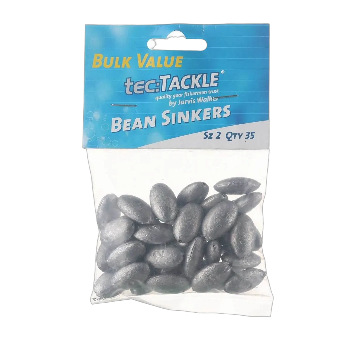 JARVIS WALKER Bean Sinker Pack sz2/35pk