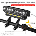 PK CYCLES Rechargeable Front Light