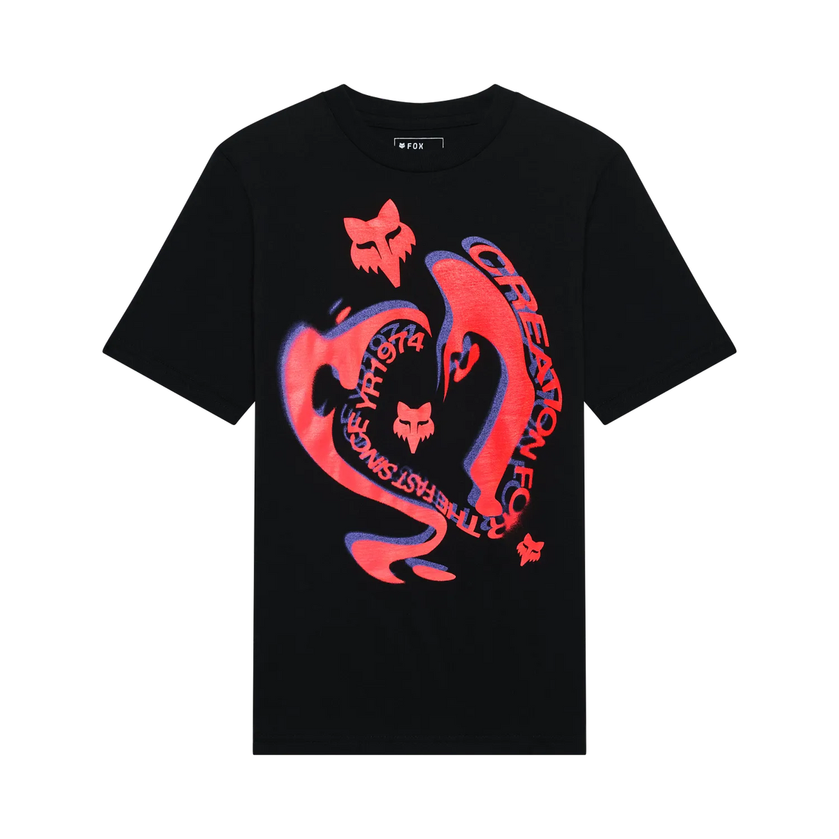 FOX Tee Range S/S YTH Vision Med