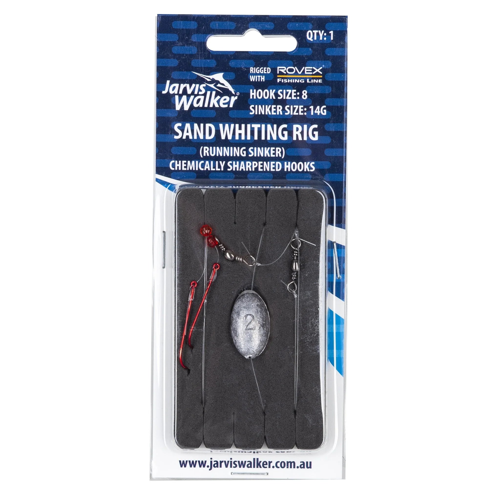 JARVIS WALKER Mono Rigs Sand Whiting ,8 14g