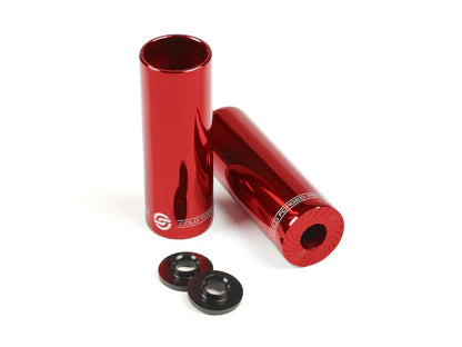 SALT AM Axle Peg Set 10/14mm Translucent Red