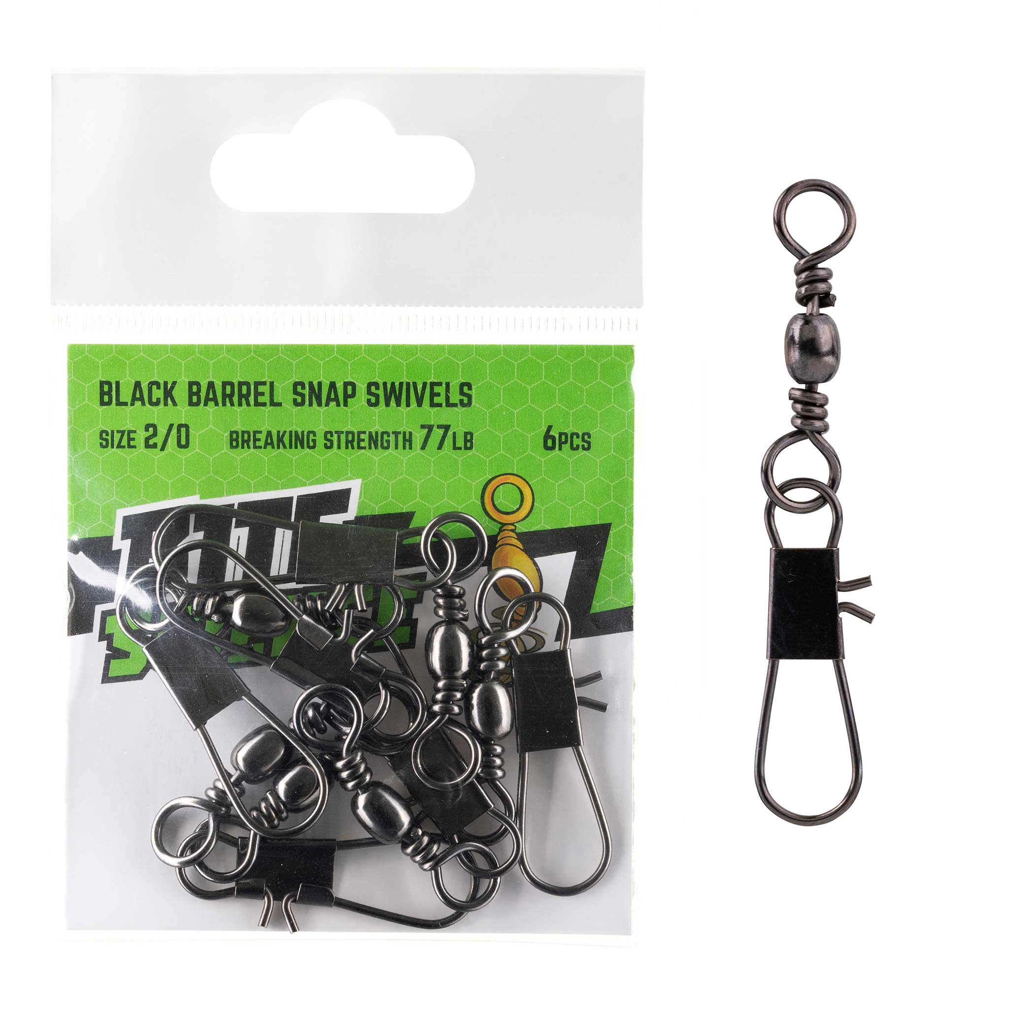 BITE SCIENCE Swivels Black Snap 10
