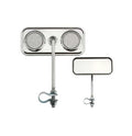 TOUR SERIES Mirror w/white reflectors