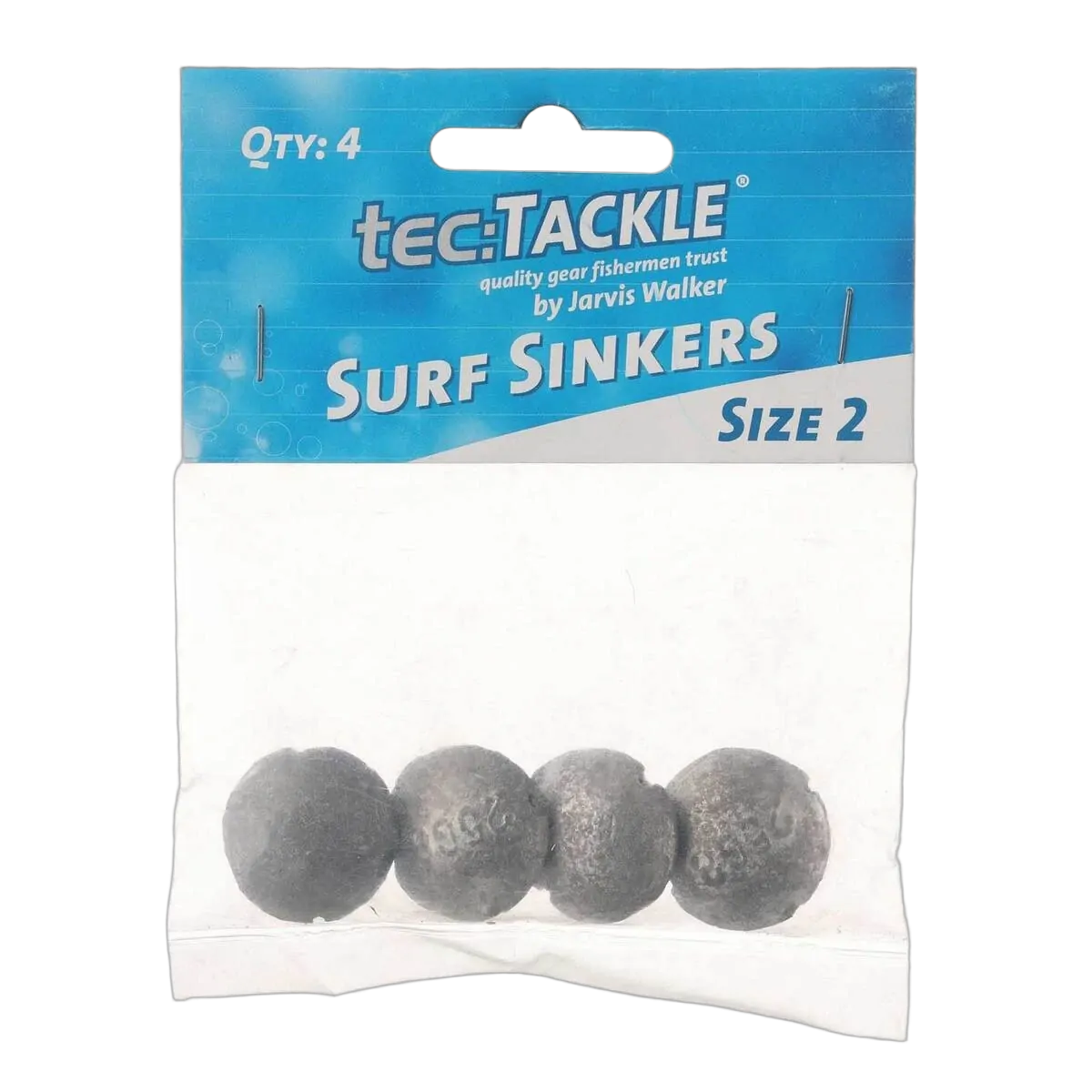 JARVIS WALKER Surf Sinker sz2/4pk