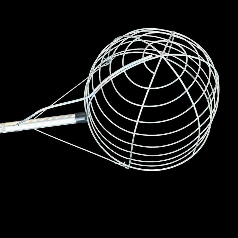 FISH TECH Crab Scoop Net Metal Handle