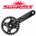 SUNRACE Crank Set FCMX 34Tx175mm w/BBM97 Black