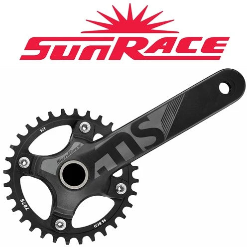 SUNRACE Crank Set FCM30U 32Tx175mm Black