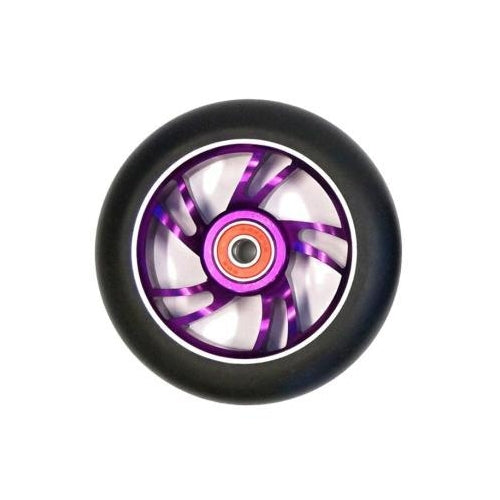 BULLETPROOF 100mm Metal Core Wheel Purple