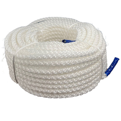 KANGAROPE Mini Coil Mono Rope Silver 8mm x 20m