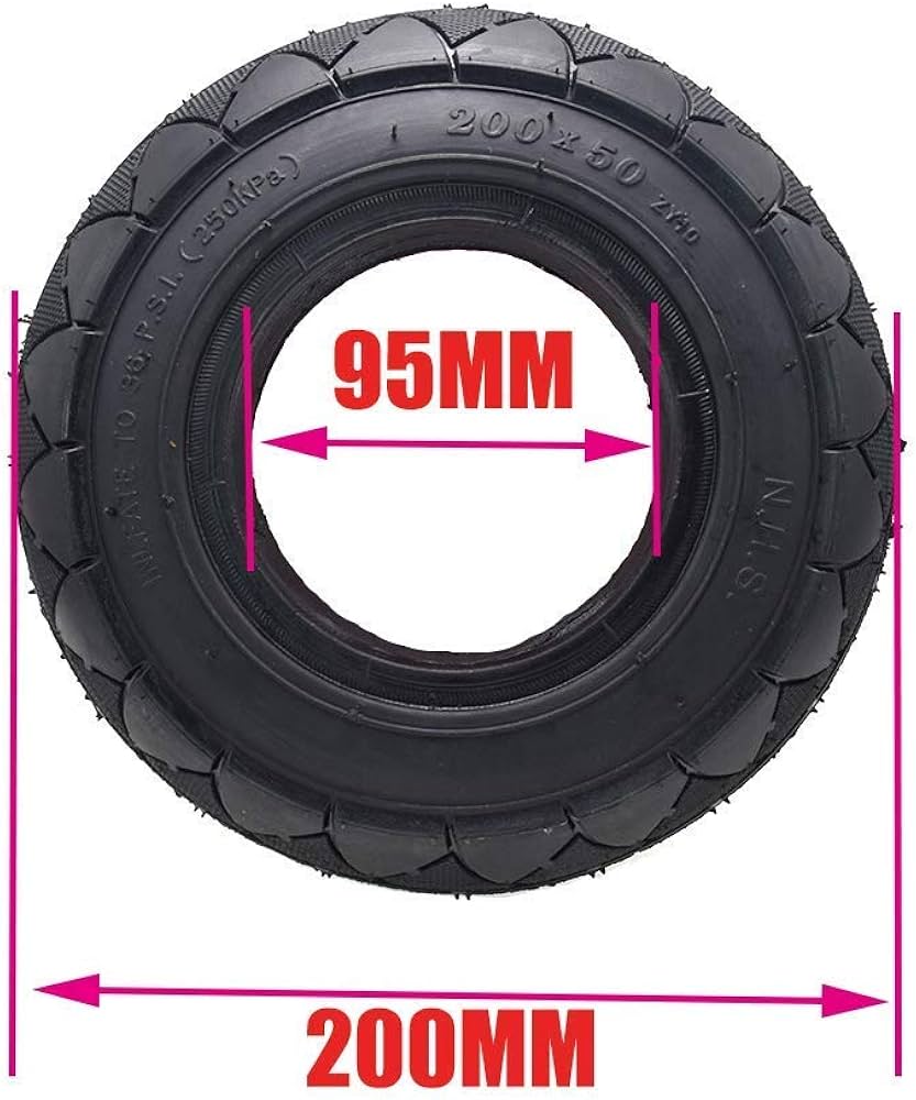 PK CYCLES E-Scooter 200 x 50 Tyre tubeless