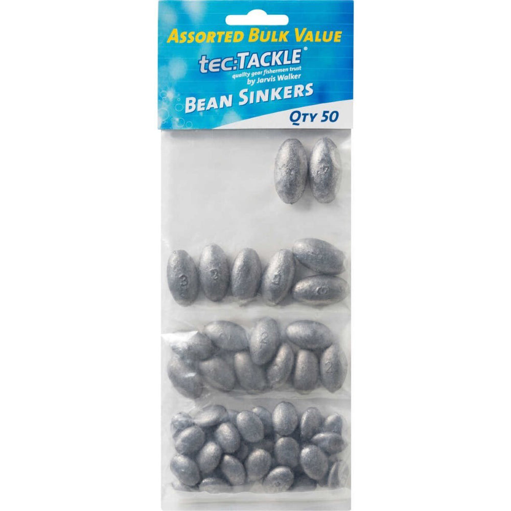 JARVIS WALKER Bean Sinker Pack Assorted 50pk