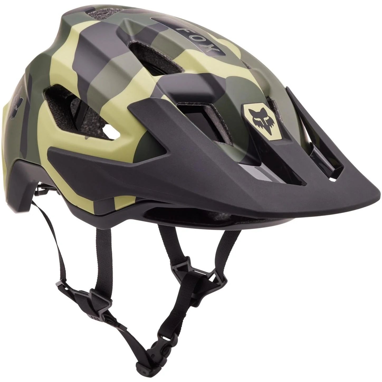 FOX Speedframe MIPS Helmet Green Camo Large (59cm-63cm)