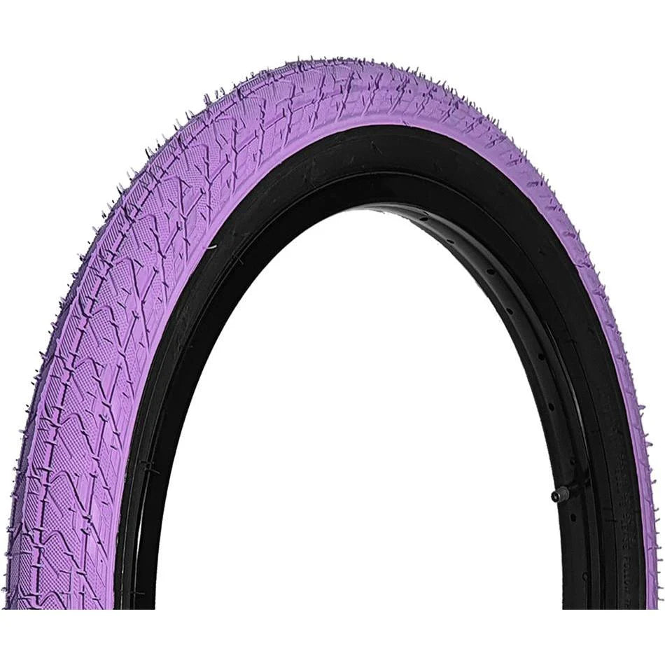 DRS Arrow FS Coloured Tyre 20 x 2.25 Tyre Purple/Black Wall