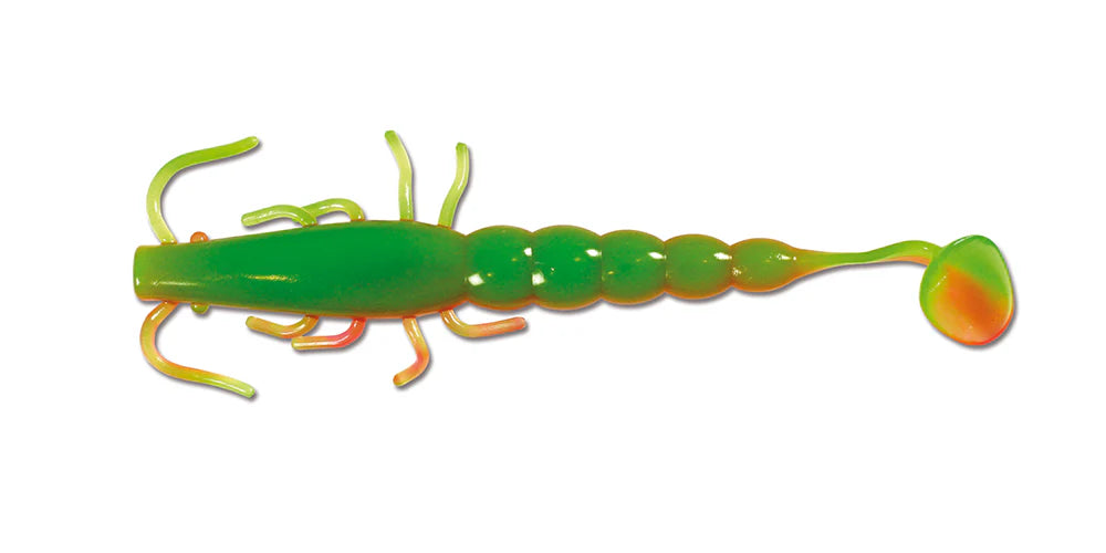MADEYE Soft Plastic Paddle Prawn Fusion 7"