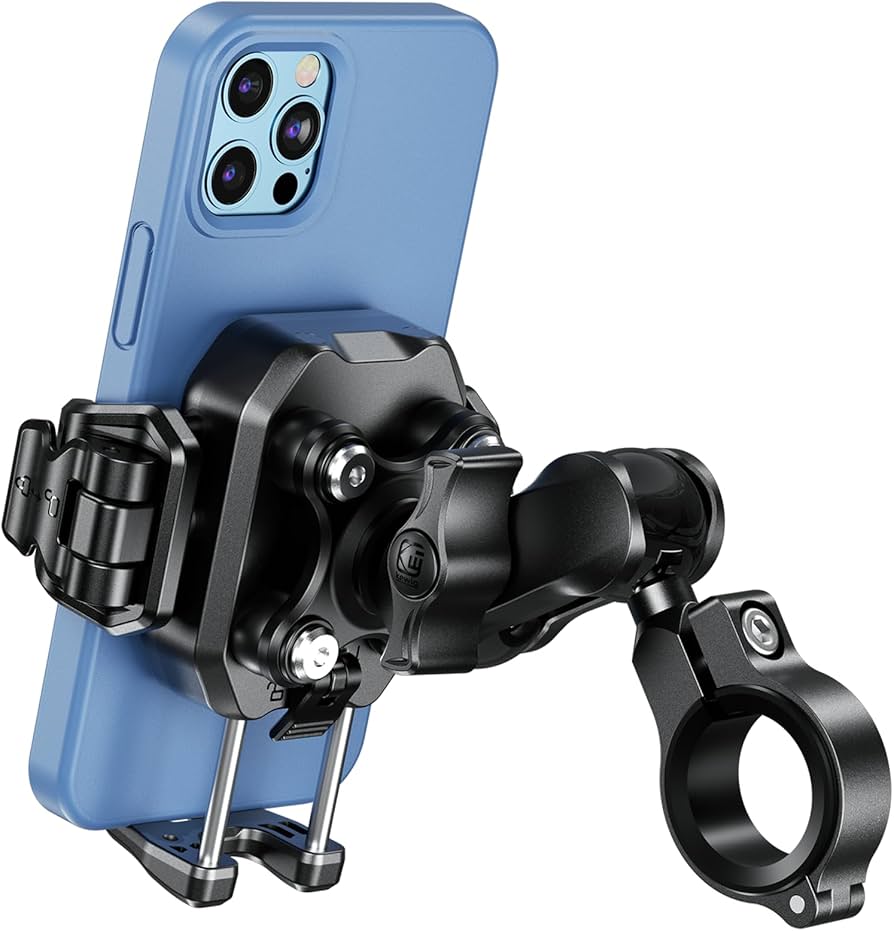 PK CYCLES Phone Holder w/shock absorber