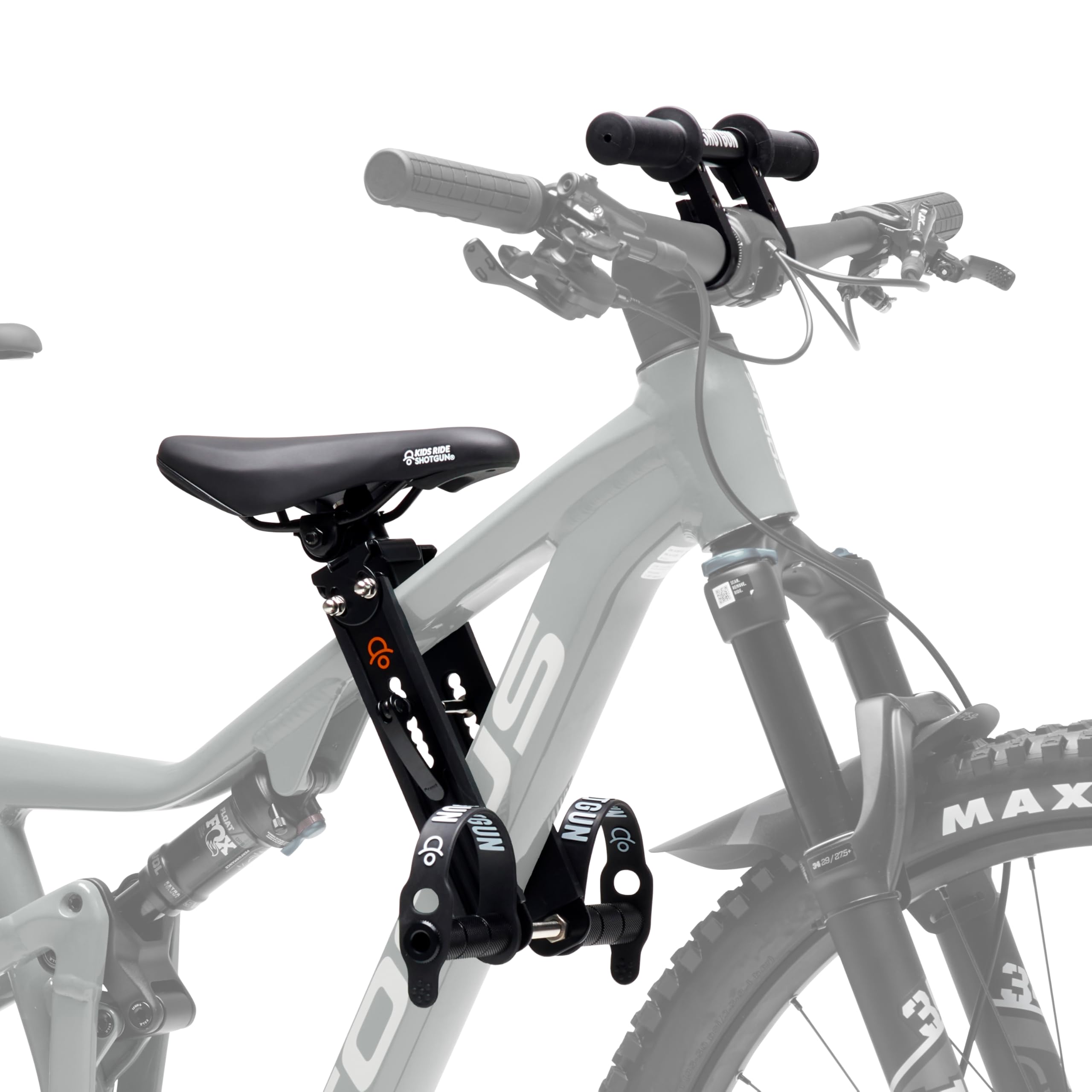 KIDS RIDE SHOTGUN Kids MTB Carrier Seat/Handlebar