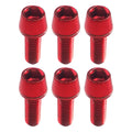 PK CYCLES Stem Bolts 6pk Red