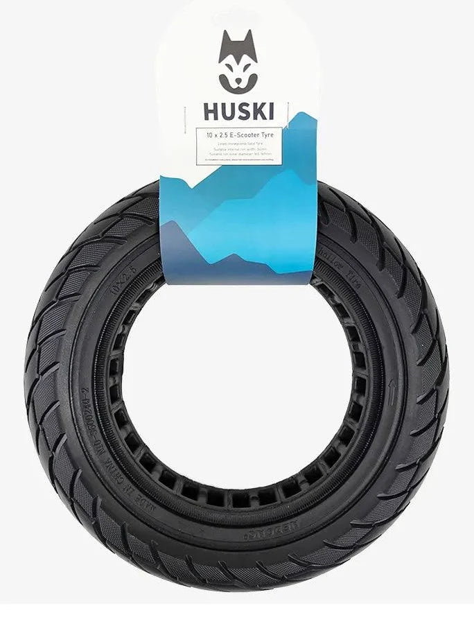 HUSKI E-Scooter Tyre 10" x 2.5 (48.5mm) Solid