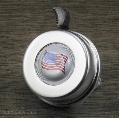 HI-TECH Bell Silver Aussie Flag