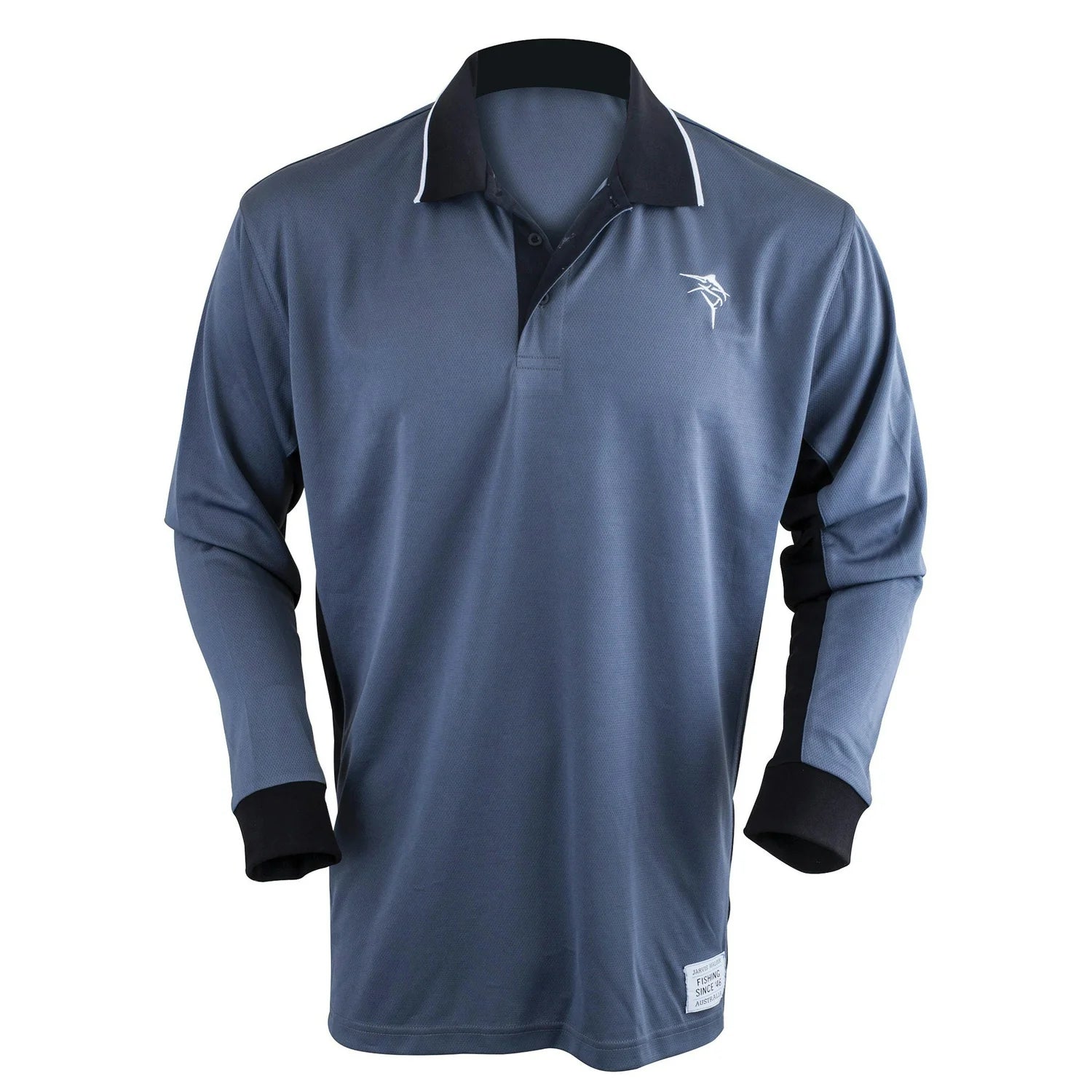JARVIS WALKER LS Fishing Shirt Grey/Black Large