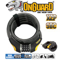 ON GUARD Doberman Bike Locks Combo 185cm x 15mm